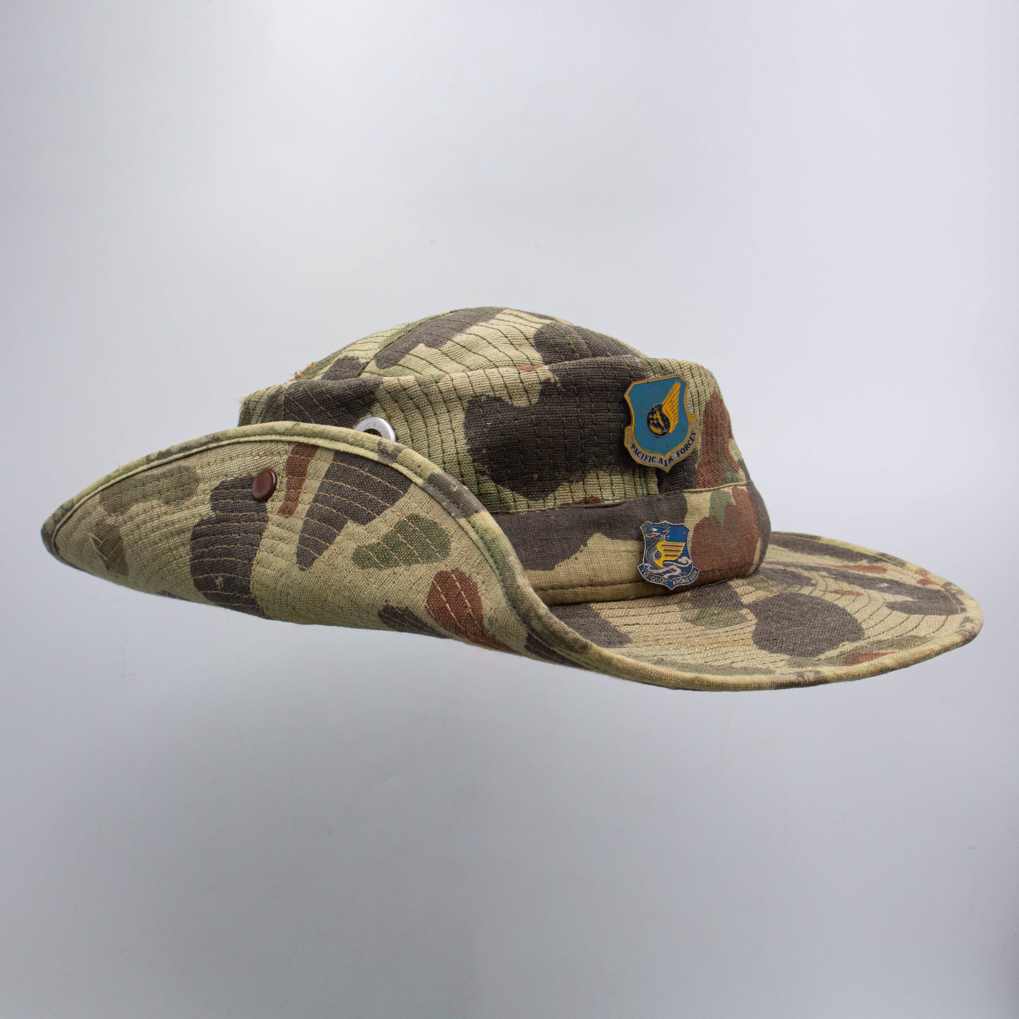 60s Vietnam War Pacific Air Forces Duck Hunter Cowboy / Slouch Hat