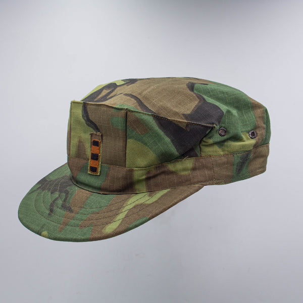 Vietnamese-Made Chief Warrant Officer ERDL Patrol Cap - 6 7/8