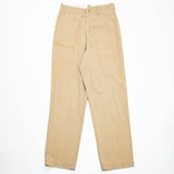 40s WW2 Vintage US Army Khaki Chinos - 31x34