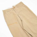 40s WW2 Vintage US Army Khaki Chinos - 31x34