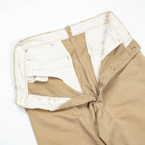 40s WW2 Vintage US Army Khaki Chinos - 31x34