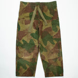 50s Vintage Belgian Brushstroke Camo Trousers - 41x28