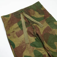 50s Vintage Belgian Brushstroke Camo Trousers - 41x28