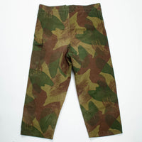 50s Vintage Belgian Brushstroke Camo Trousers - 41x28