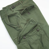 1967 Vietnam War Vintage Poplin Tropical Combat Trousers - 34x32