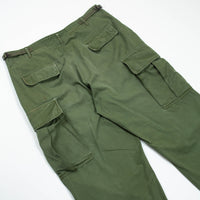 1967 Vietnam War Vintage Poplin Tropical Combat Trousers - 34x32