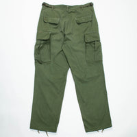 1967 Vietnam War Vintage Poplin Tropical Combat Trousers - 34x32