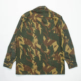 Rare 70s Vintage South African Transkei Defence Force Camo Shirt - Medium