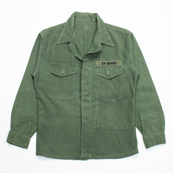 60s Vintage USMC Marines P56 Utility Shirt - Medium