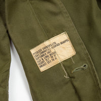 60s Vintage Canadian Army GS Combat Jacket - Large
