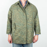 Deadstock 60s Vintage Czech Army Strichtarn Raindrop Camo Parka - Large