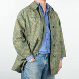 Deadstock 60s Vintage Czech Army Strichtarn Raindrop Camo Parka - Large