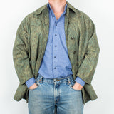 Deadstock 60s Vintage Czech Army Strichtarn Raindrop Camo Parka - Large
