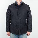 Deadstock 70s Vintage East German NVA Black APC Crew Shirt - Medium