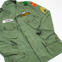 60s Vietnam War Vintage MACV 1st Pattern Jungle Jacket - Large