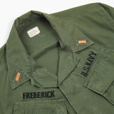 60s Vietnam War Vintage US Navy Jungle Jacket - Medium