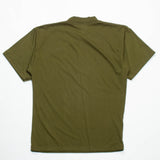 80s Vintage British Army OD Green Graphic T-Shirt - Small