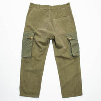 Rare 50s Vintage French-Modified HBT Trousers - 32x29