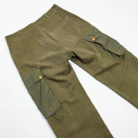 Rare 50s Vintage French-Modified HBT Trousers - 32x29