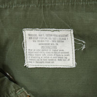 60s Vietnam War Vintage Tropical Combat Trousers - 36x30