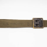 40s Vintage US Army OD-7 Trouser Belt - 38"