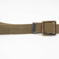 40s Vintage US Army OD-7 Trouser Belt - 38"