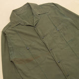 Rare 40s US Navy MCB Stencilled N-3 Utility Shirt - Small