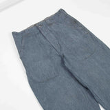 60s Vintage Swiss Army Salt & Pepper Denim Trousers