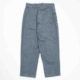 60s Vintage Swiss Army Salt & Pepper Denim Trousers