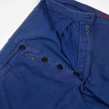 Rare 50s French Indigo Pompier Firefighter Trousers - 33x29