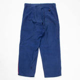 Rare 50s French Indigo Pompier Firefighter Trousers - 33x29