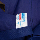 Deadstock 70s Vintage Indigo Italian Workwear Trousers - 37x33