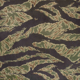 60s Vietnam War Vintage Bow Hunter's Zig-Zag Tigerstripe Shirt - Medium