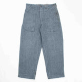 60s Vintage Swiss Army Salt & Pepper Denim Trousers