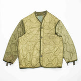 Deadstock 80s Vintage M65 Field Jacket Quilted Liner - Large