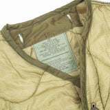 Deadstock 80s Vintage M65 Field Jacket Quilted Liner - Large