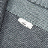 60s Vintage Swiss Army Salt & Pepper Denim Chore Jacket - Medium