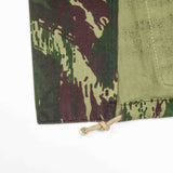 70s Vintage Portuguese Army Lizard Camo HBT Jacket - Small