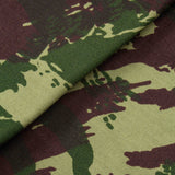 70s Vintage Portuguese Army Lizard Camo HBT Jacket - Small