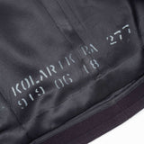 60s Vintage US Navy Black Pea Coat - Small