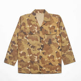 Deadstock 60s Vietnam War Vintage Police CSDC Cloud Camo Shirt - Small