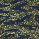 60s Vietnam War Vintage Thai Tadpole Sparse (TTS) Tigerstripe Jungle Jacket - Medium