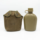 N-Mint 60s Vietnam War 1 Qt. Plastic Canteen & M-1956 Cover Set