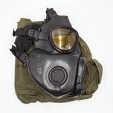 1963 Dated US Military Vietnam War ABC M17 Gas Mask & Bag