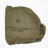 1963 Dated US Military Vietnam War ABC M17 Gas Mask & Bag