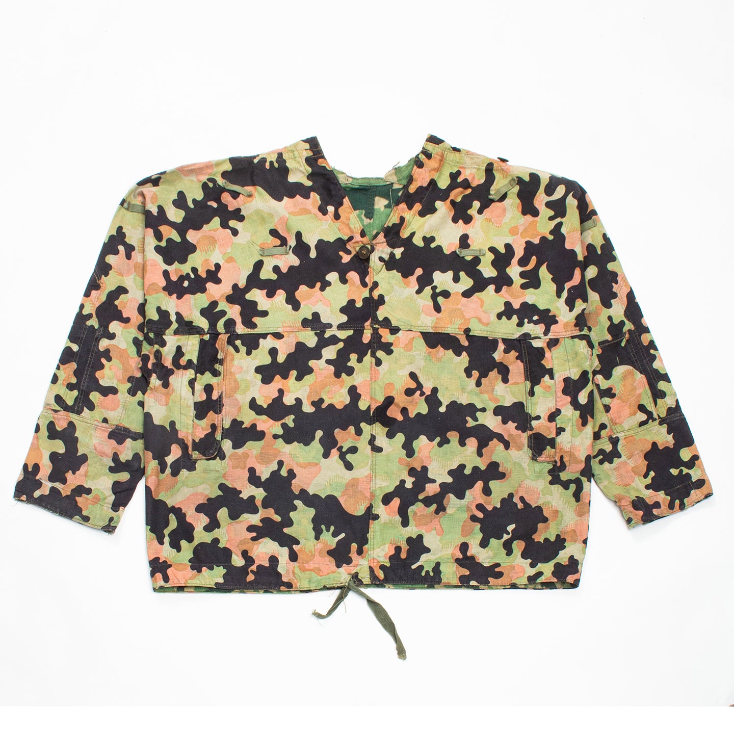 Rare 50s Vintage Czech Reversible Mrácky / Duby Camo Jacket - X