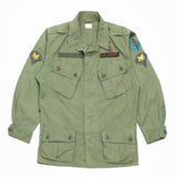 60s Vietnam War Vintage Special Forces 1st Pattern Jungle Jacket - Medium