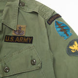 60s Vietnam War Vintage Special Forces 1st Pattern Jungle Jacket - Medium