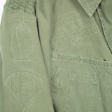 60s Vietnam War Vintage Special Forces 1st Pattern Jungle Jacket - Medium