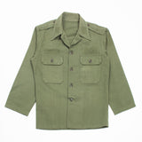 60s Vintage Korean Army (ROKA) HBT Utility Shirt - Small